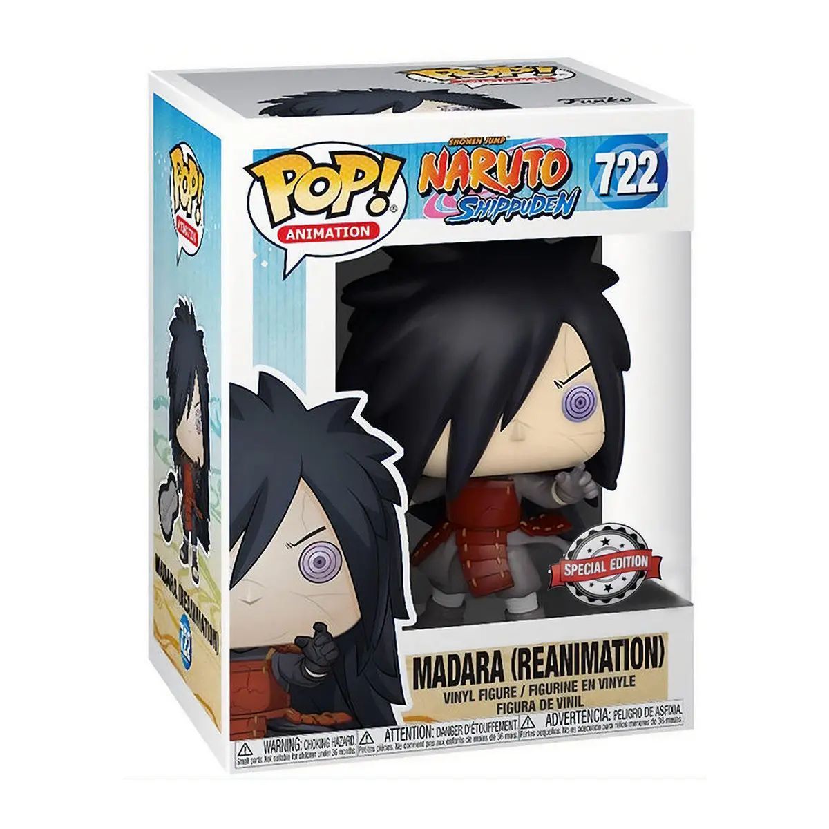 FUNKO - Funko Pop! Anime: Naruto Shippuden Madara (Reanimation) 722