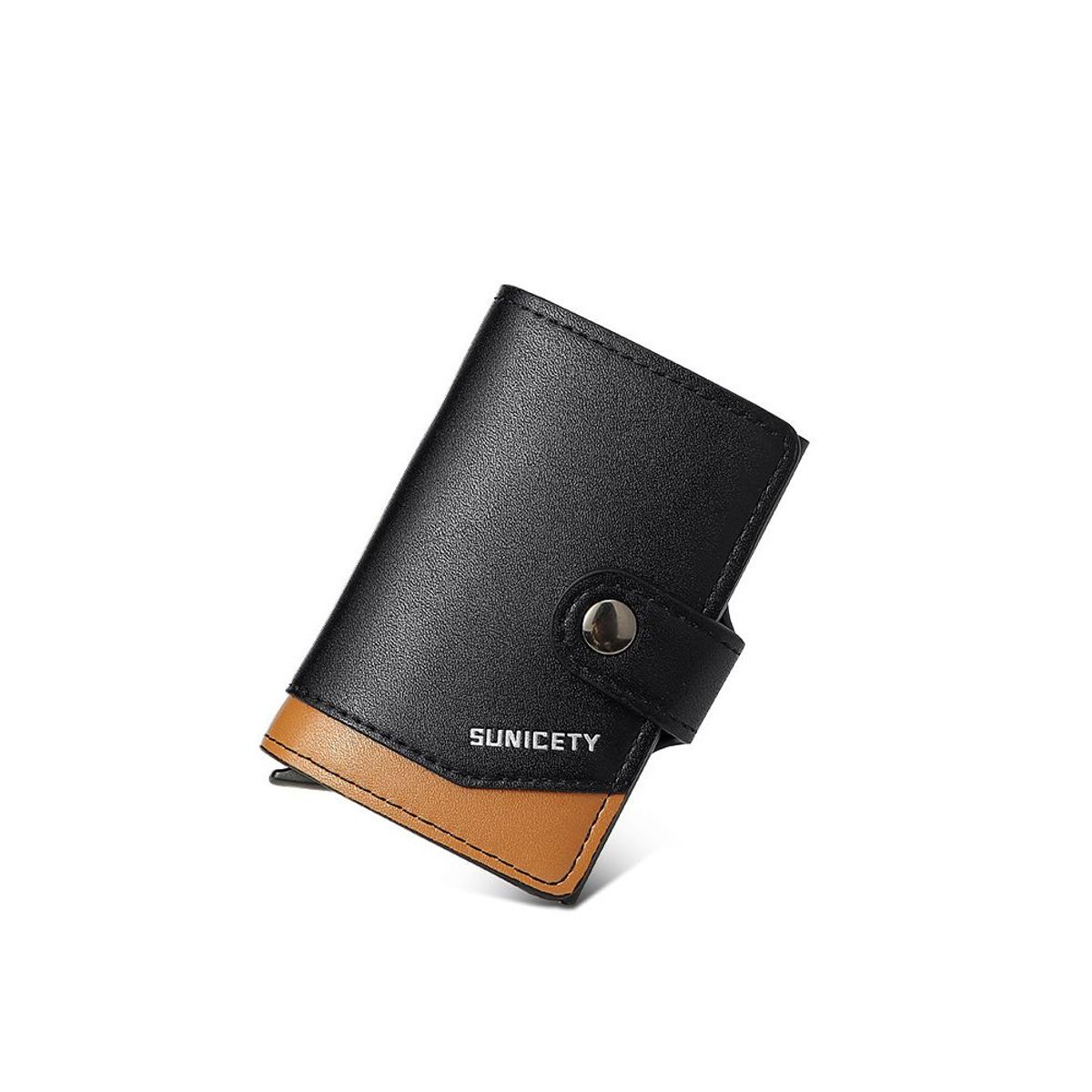 GENERICO - Billetera desplegable con bloqueo RFID - Negro