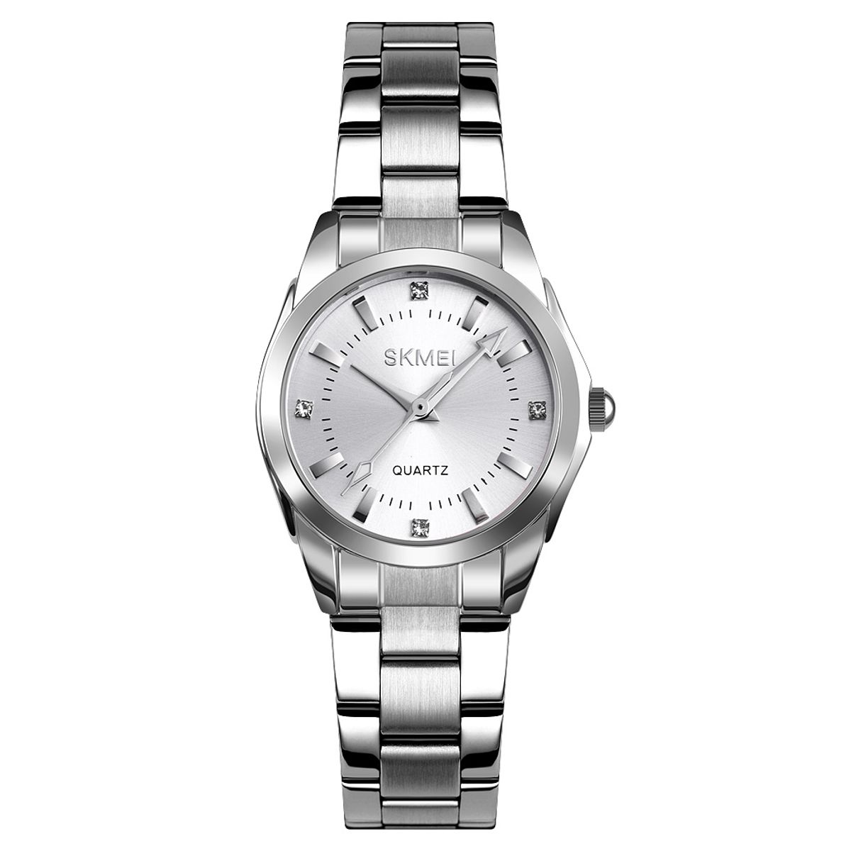 Skmei - RELOJ SKMEI 1620 PLATEADO CORREA ACERO PARA MUJER