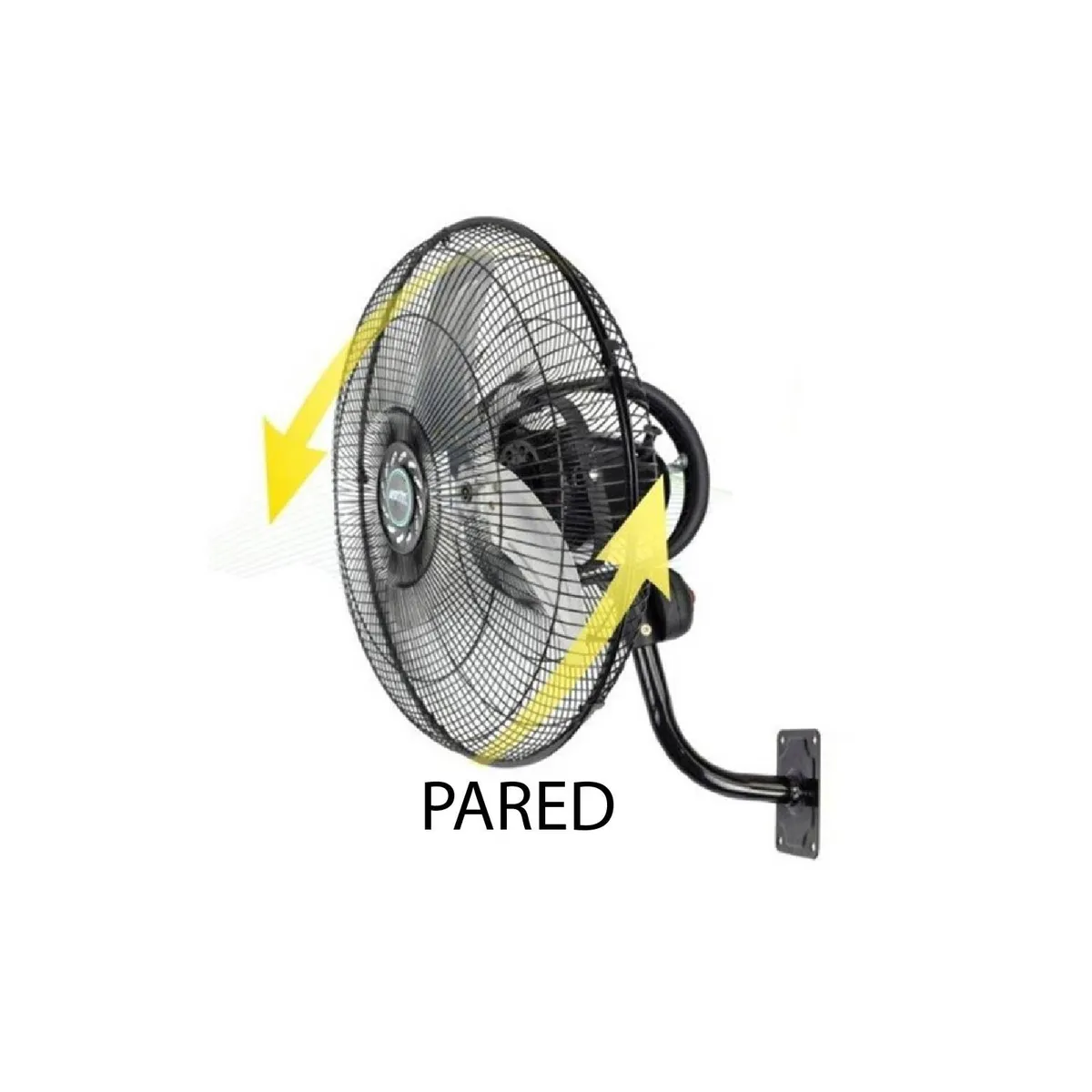 GENERICO - VENTILADOR OSLUMAR 18" 160 Watts -TAIWAN Control Remoto NEGRO - 3 en 1