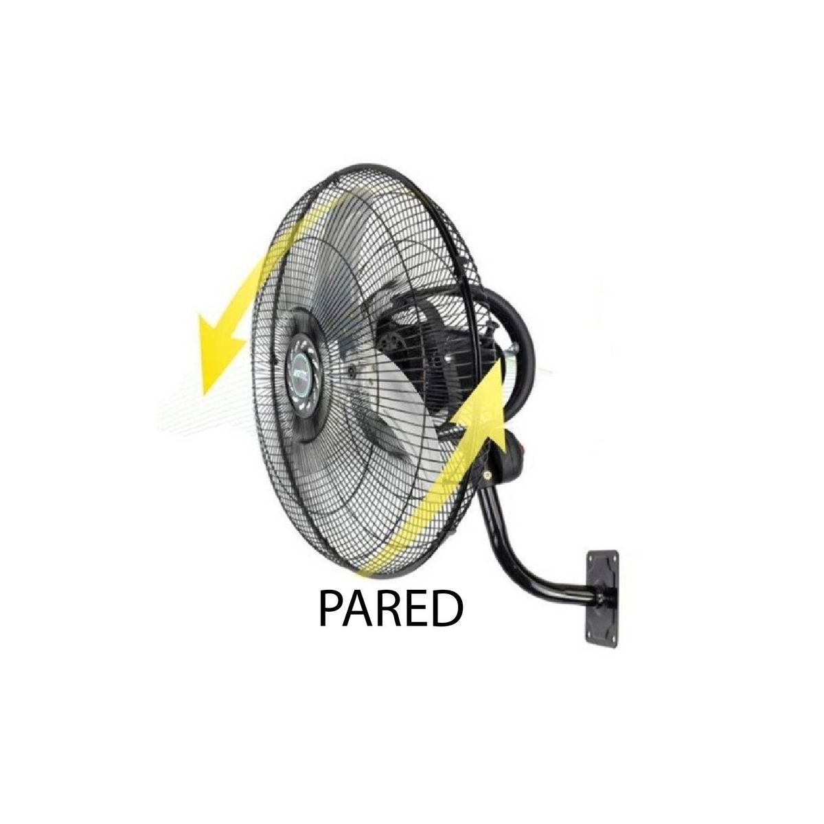 GENERICO - VENTILADOR OSLUMAR 18" 200 Watts -TAIWAN Control Remoto NEGRO - 3 en 1