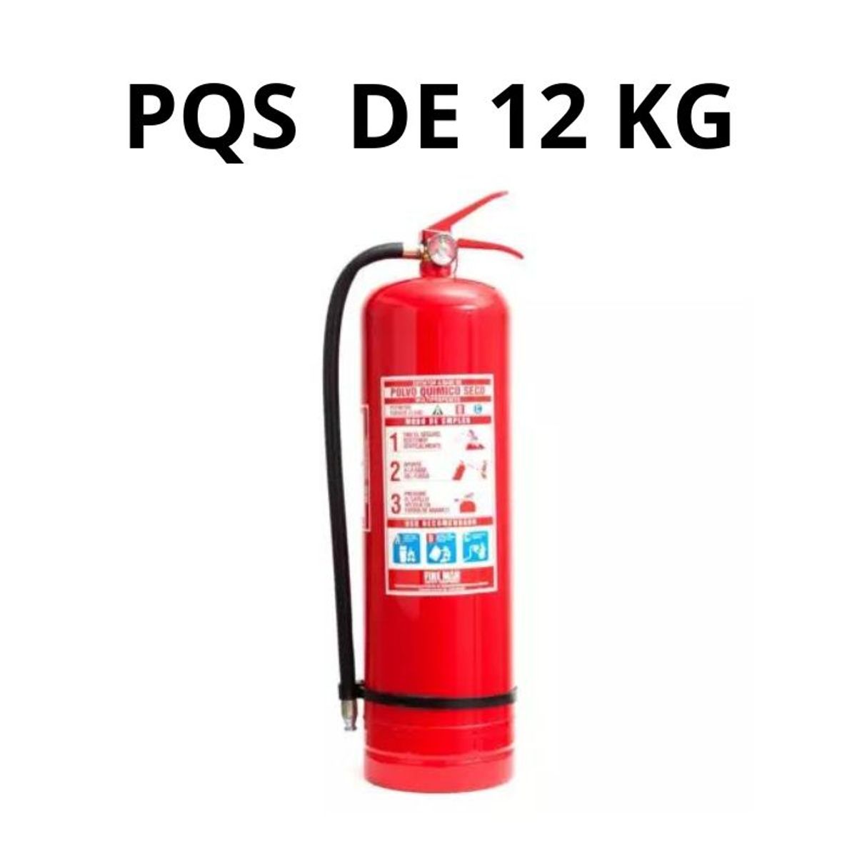 IMPORTADO MC - Extintor 12 KG PQS ABC 75%