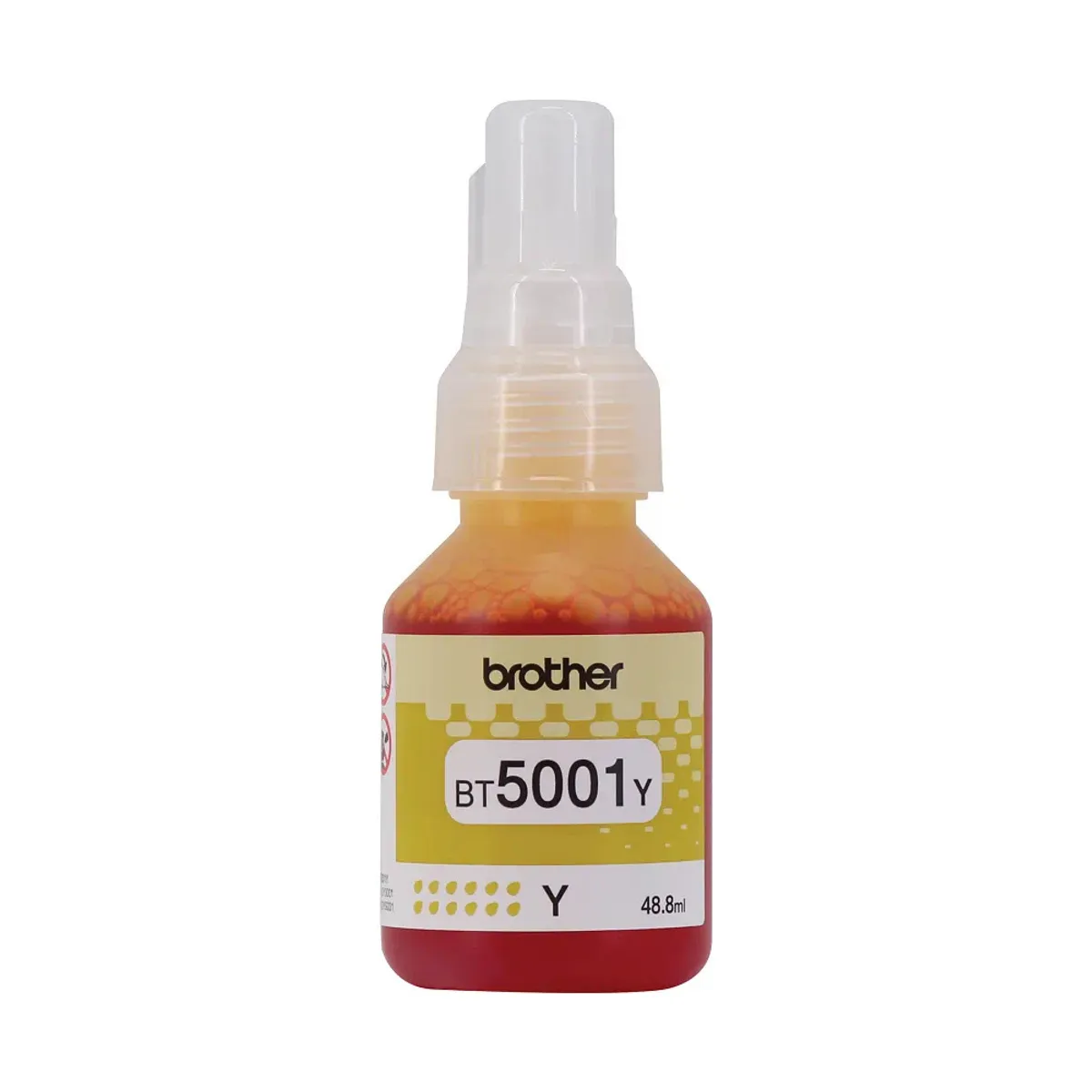 BROTHER - Botella de Tinta BROTHER bt5001y 5001 5001Y AMARILLO