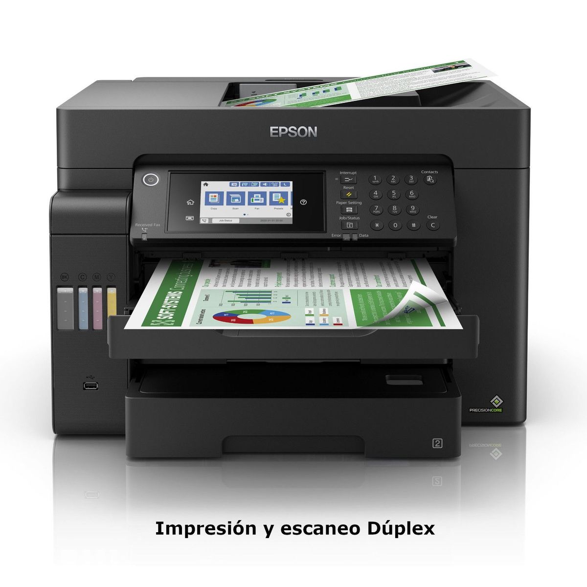 EPSON - Impresora Multifuncional L15150 A3 Copia Escanea Duplex WiFi