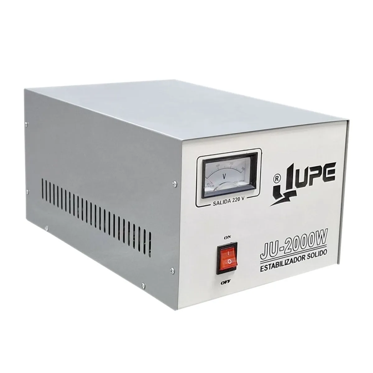 JUPE SUMINISTROS DE ENERGIA - Estabilizador Solido de 2KVA 2000W 220V