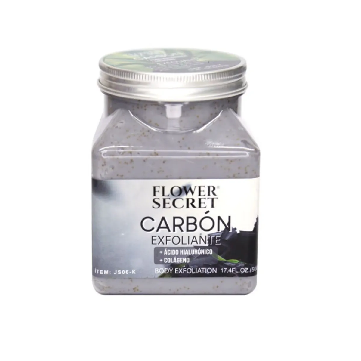FLOWER SECRET - Exfoliante Flower Secret Carbón 500 ml.