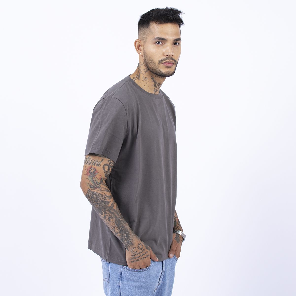 BHEVSK - Polo basico tierra hombre