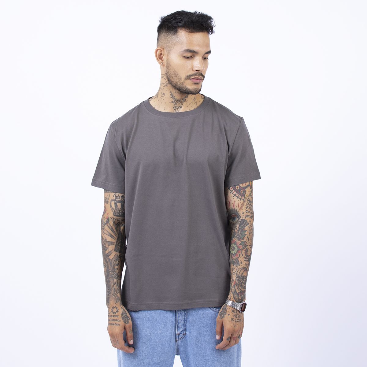 BHEVSK - Polo basico tierra hombre