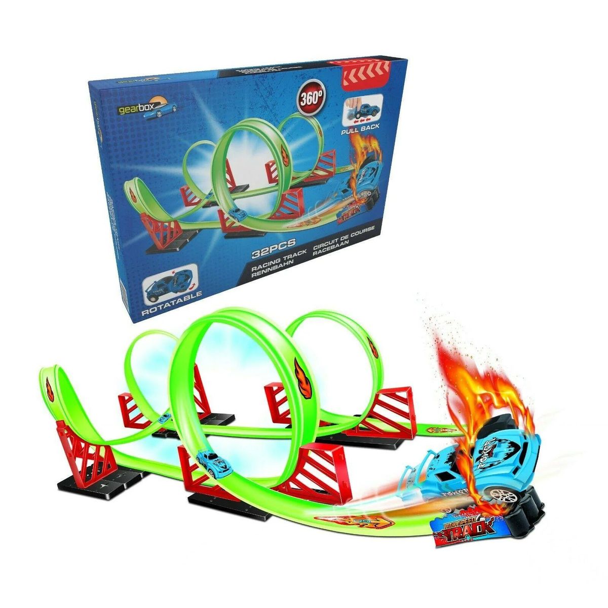 OEM - Pista de Carrera para Niños Juguete de Carreras