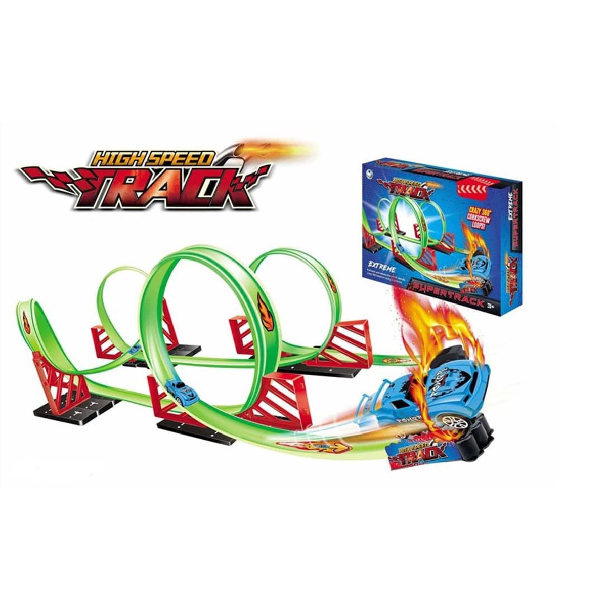 OEM - Pista de Carrera para Niños Juguete de Carreras