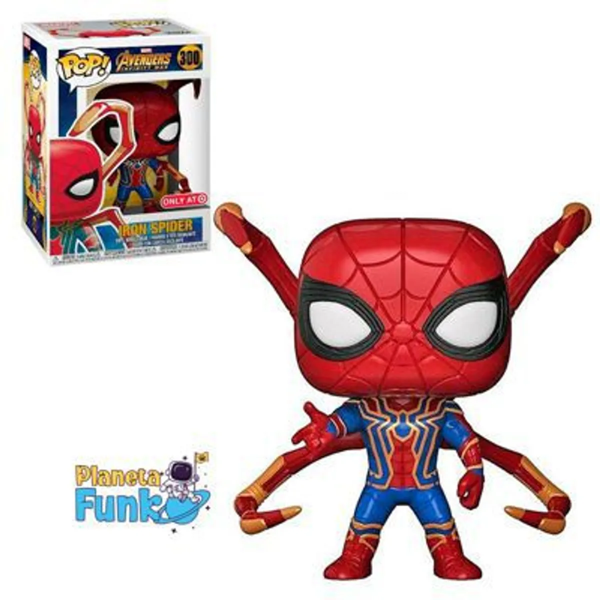 FUNKO - SPIDERMAN IRON SPIDER FUNKO POP EXCLUSIVO 300