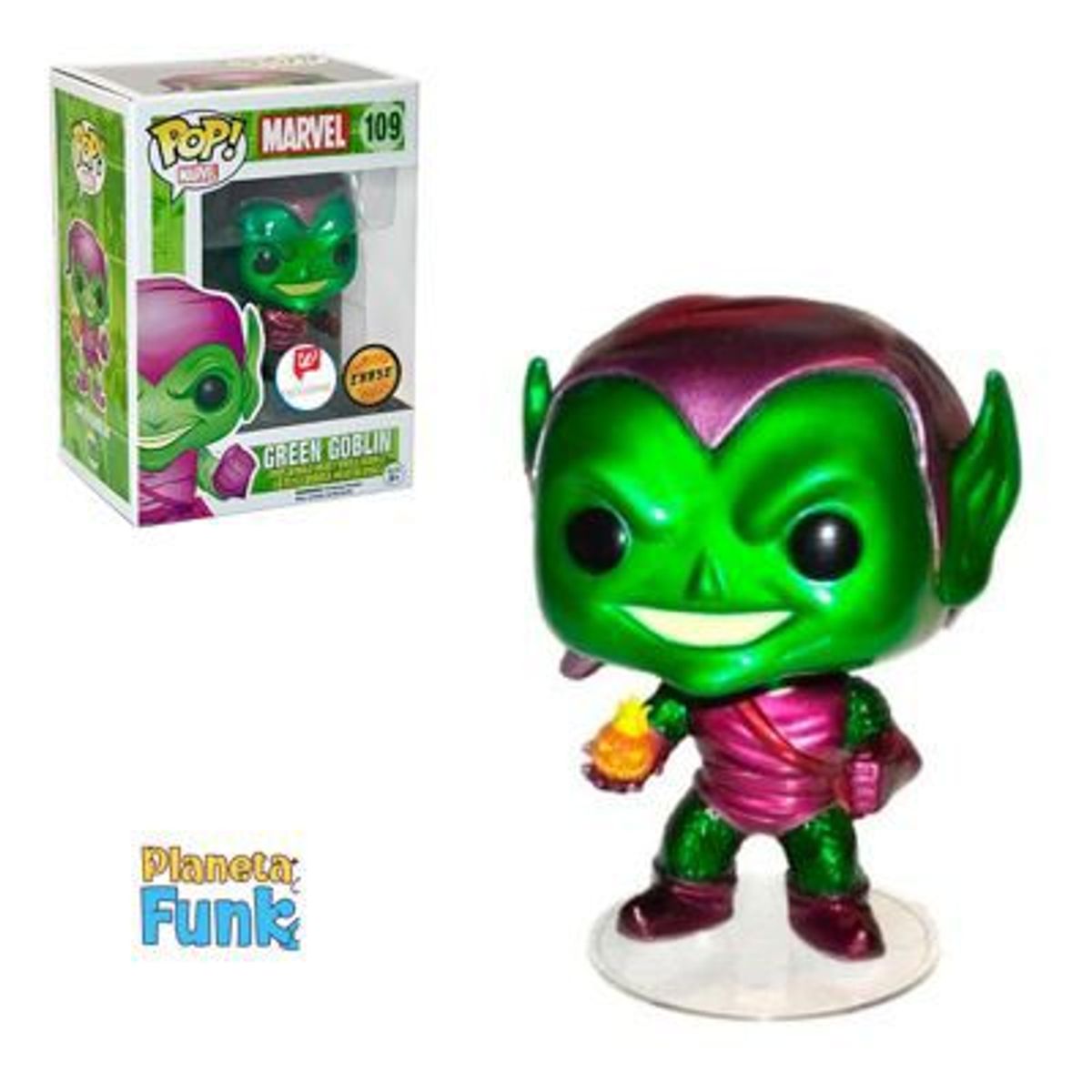 FUNKO - GREEN GOBLIN CHASE SPIDER MAN MARVEL FUNKO POP 109