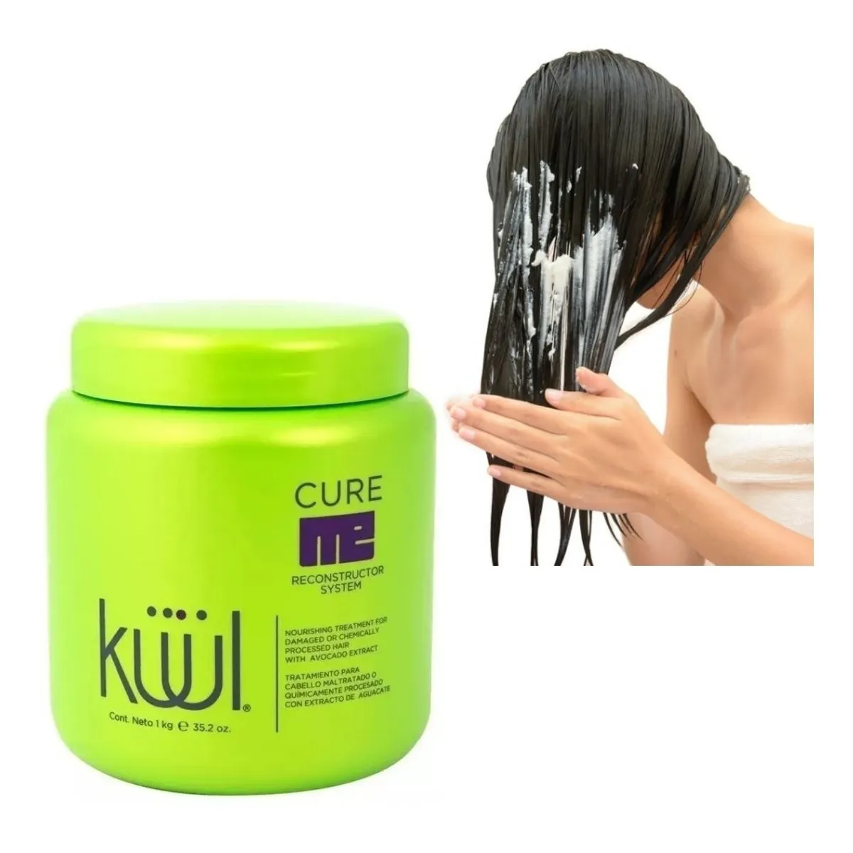 GENERICO - Tratamiento Capilar Kuul Cure Me Reconstructor System 1kg