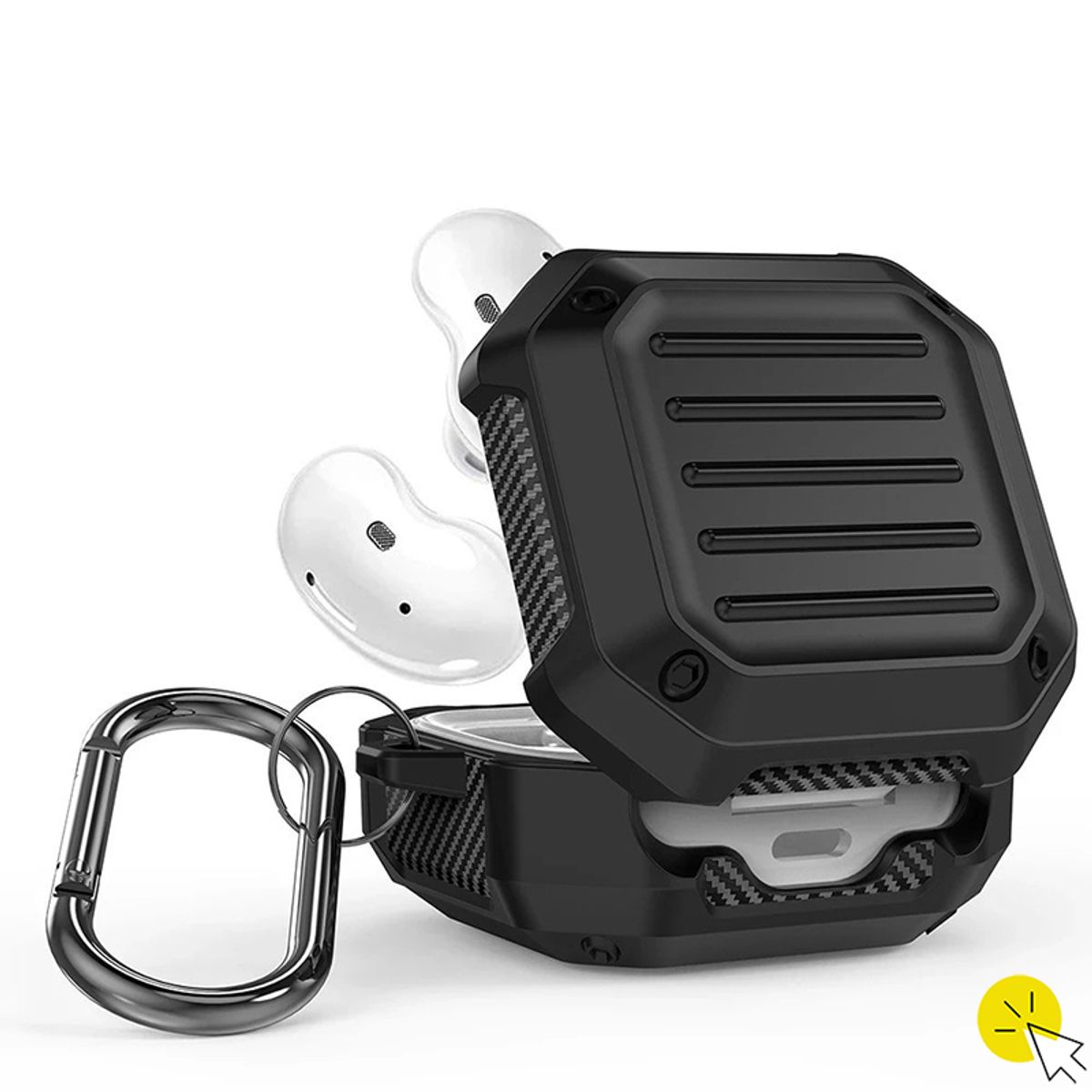 GENERICO - Case o funda de TPU para Galaxy Buds Live / 2 / 2Pro / Pro - VERDE