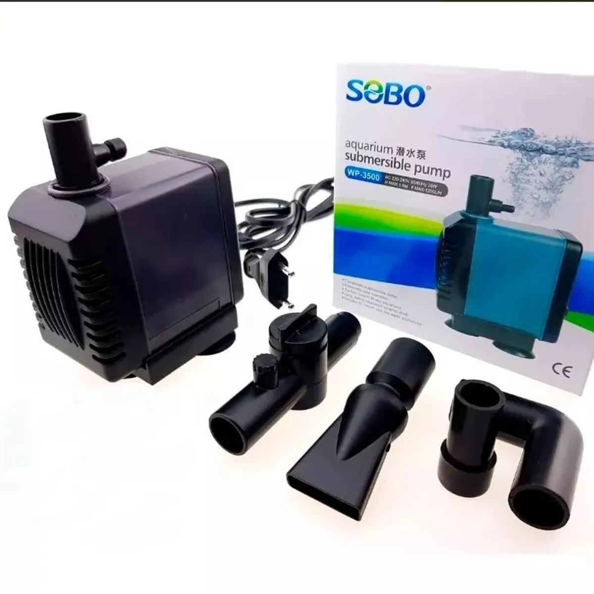 GENERICO - WP-3500 Bomba Sumergible Multifuncional SOBO