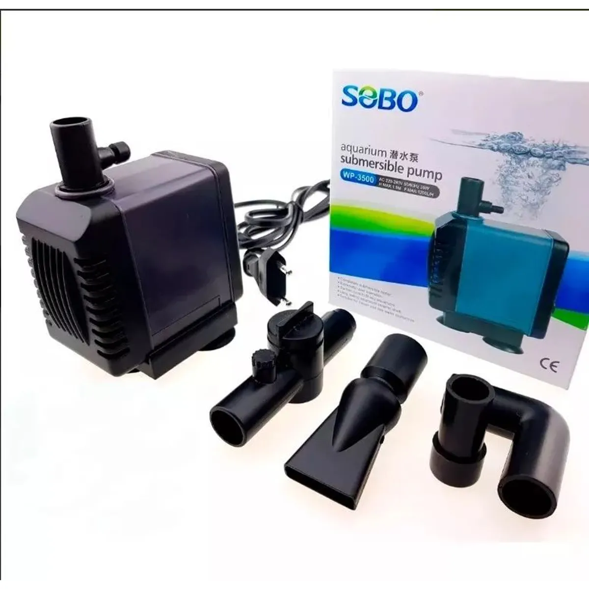 GENERICO - WP-3500 Bomba Sumergible Multifuncional SOBO