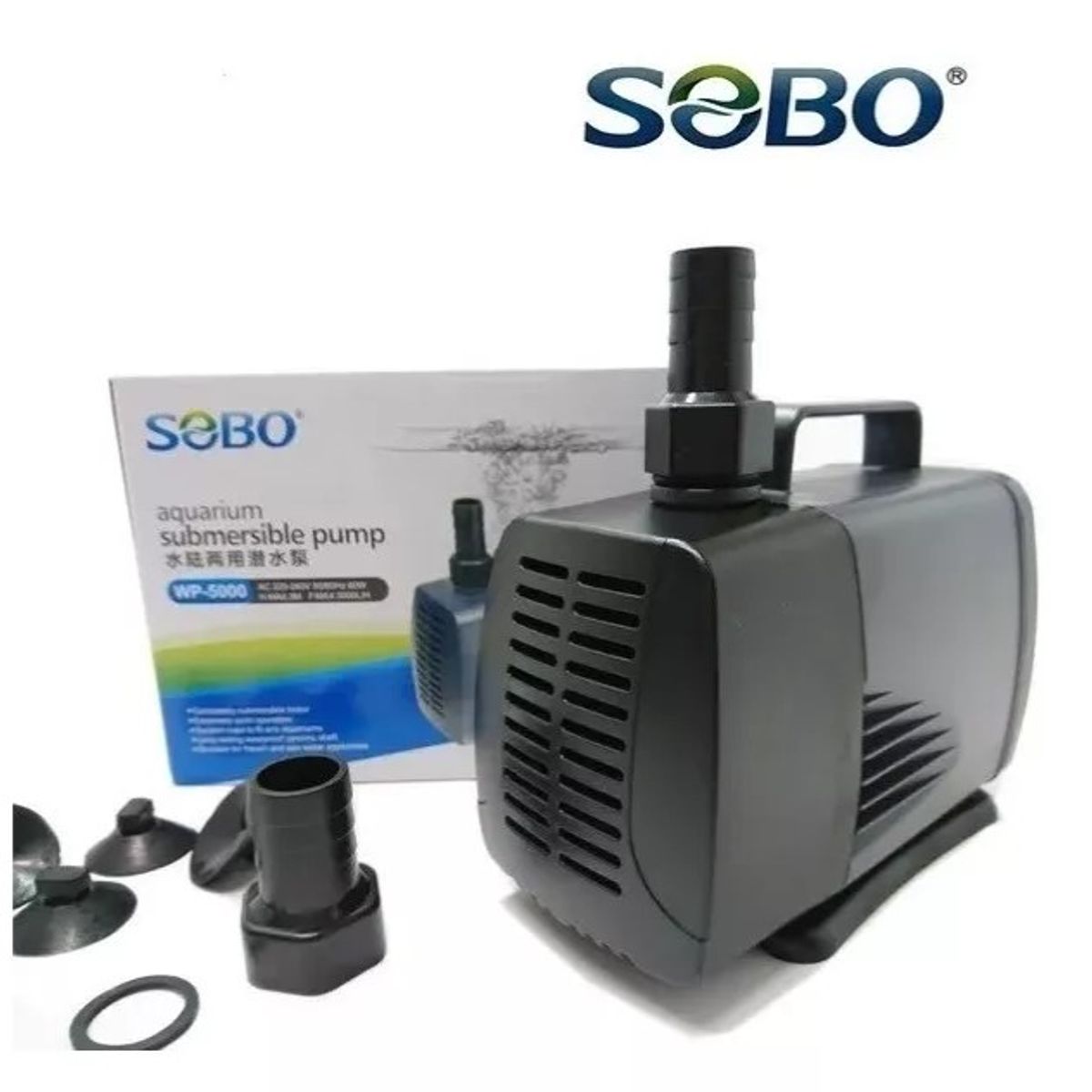 GENERICO - Bomba Sumergible Multifuncional SOBO WP-5000