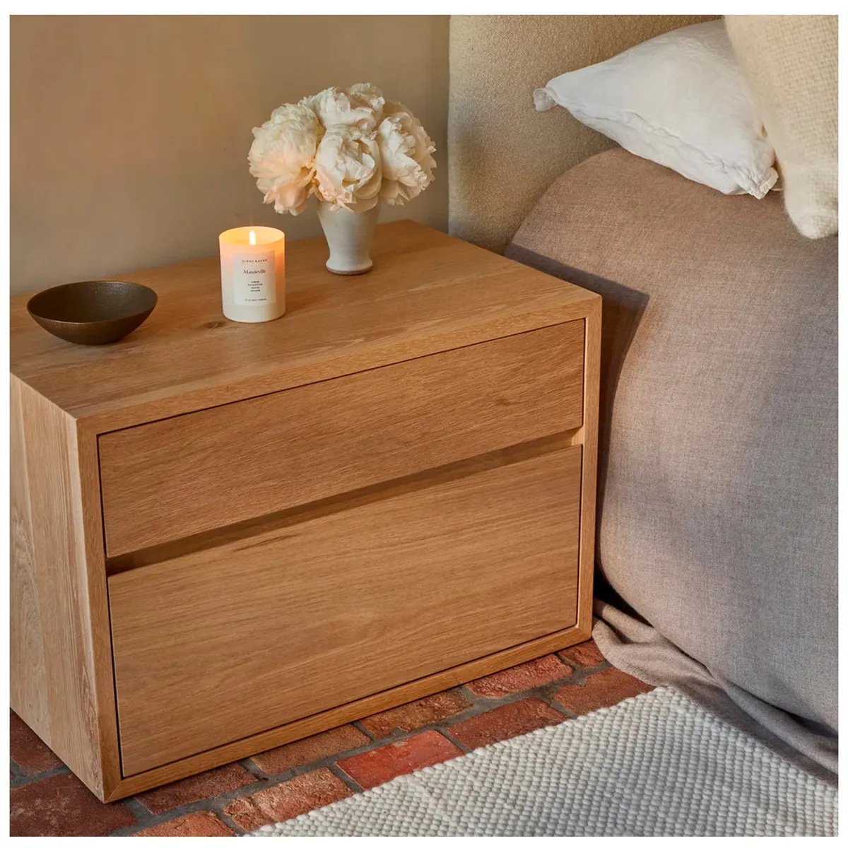 VENTITAS HOME - Velador Nórdico Bertha Ventitas Home Rovere