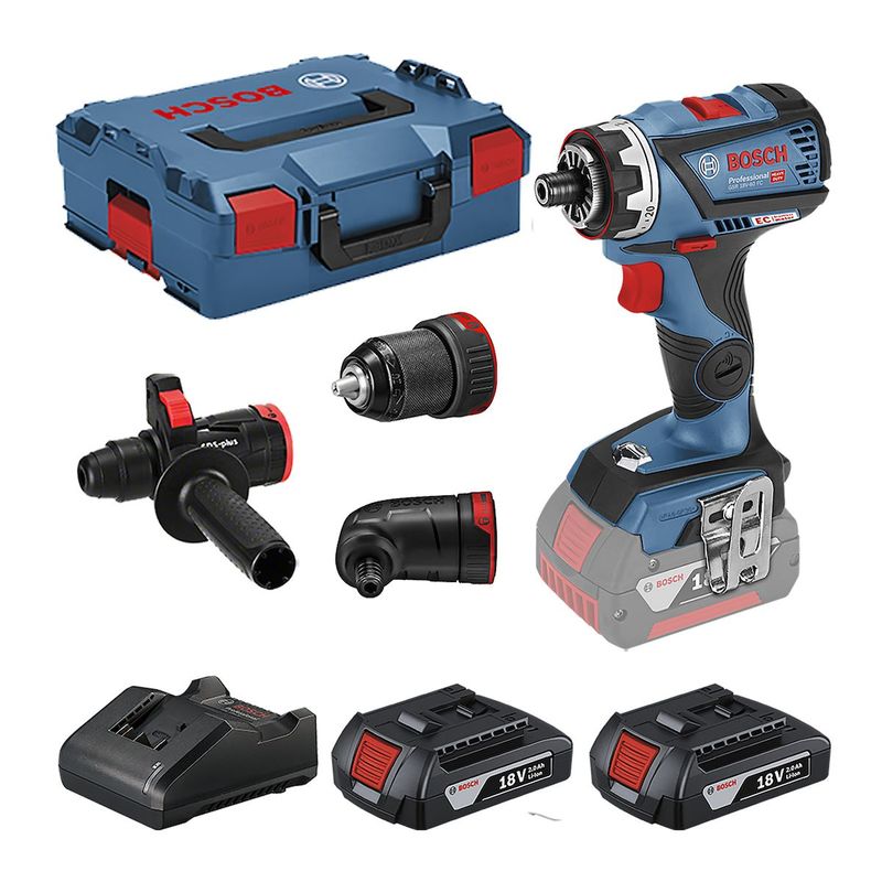 BOSCH - Taladro Atornillador Bosch GSR 18V-60 FC Flexiclick Profes