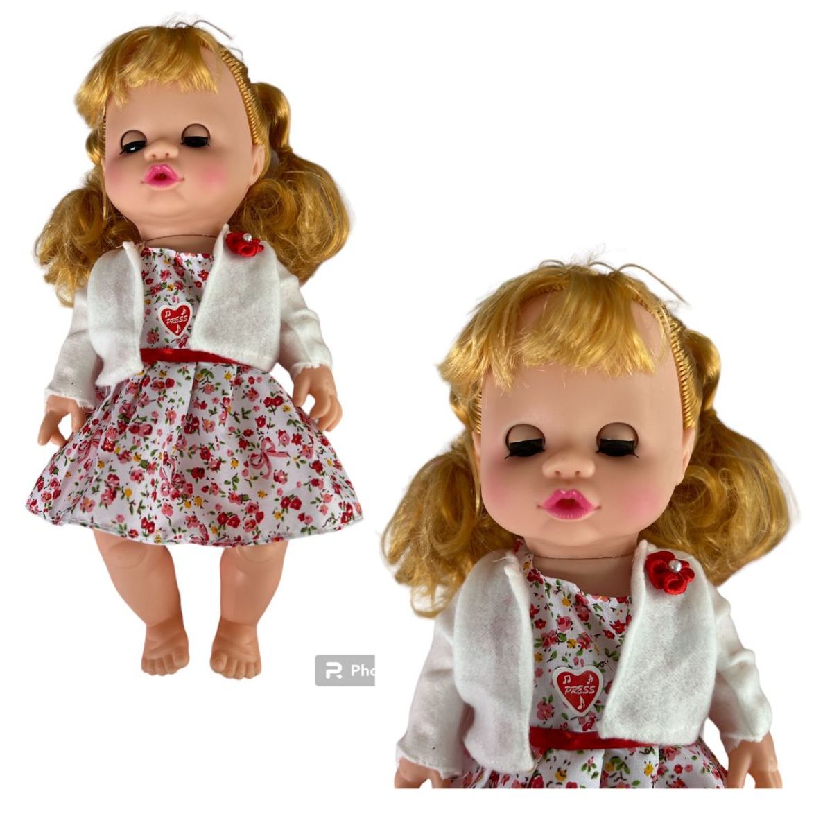 GENERICO - MUÑECA BEBE VAMOS A COMER CON SONIDO