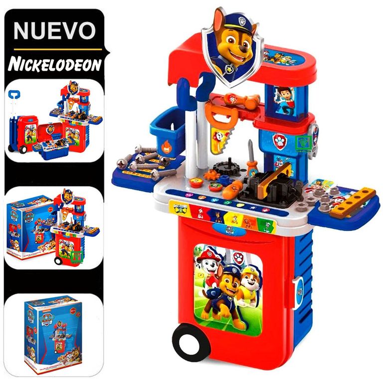 Set De Herramientas Y Maleta 3 En 1 Paw Patrol NICKELODEON | falabella.com