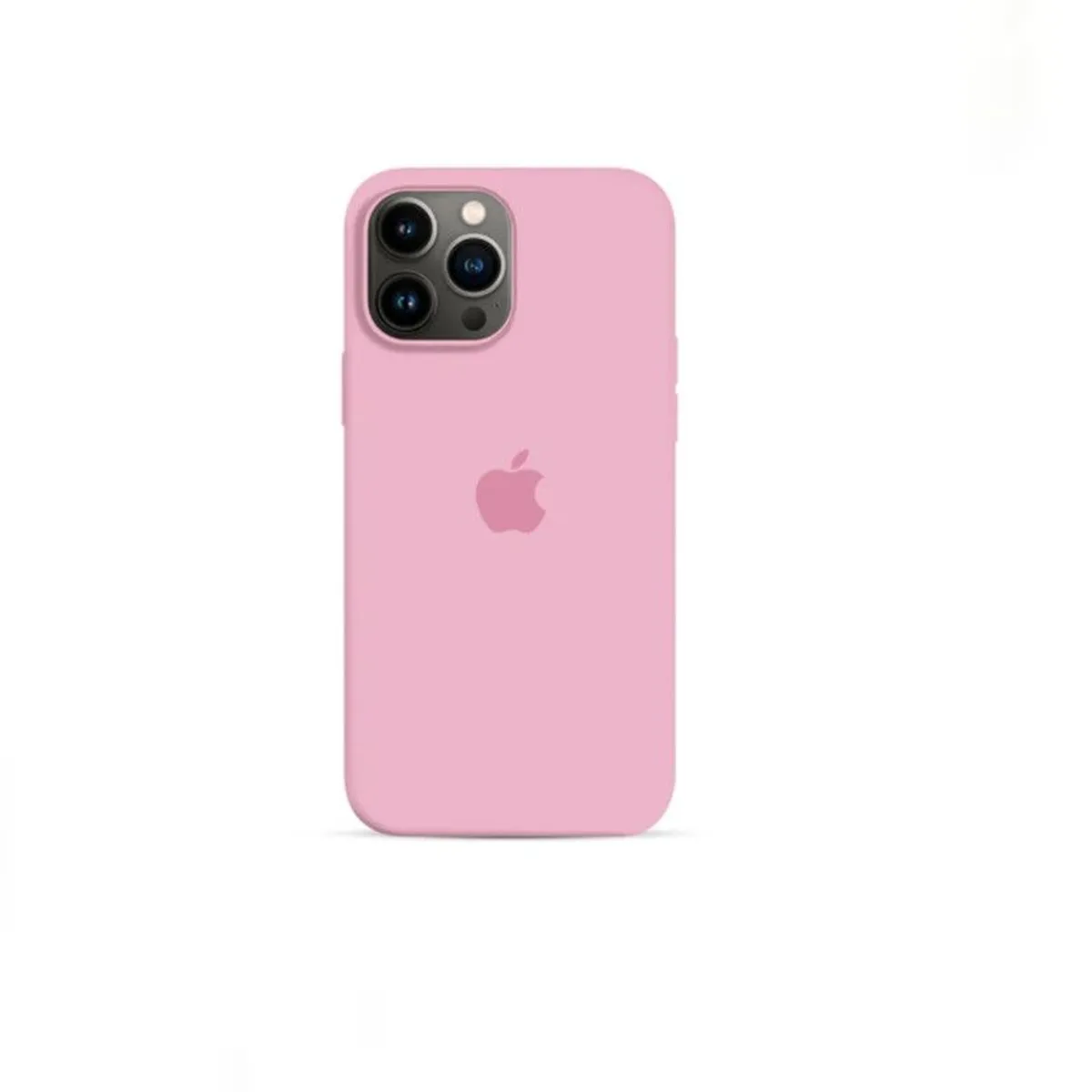 APPLE - Case Silicona Para Iphone 11 ROSA + Mica de Vidrio