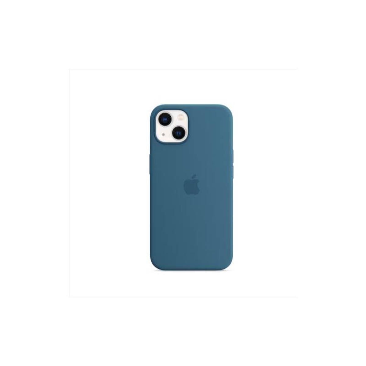 APPLE - Case Silicona Para Iphone 11 AZUL COBALTO + Mica de Vidrio