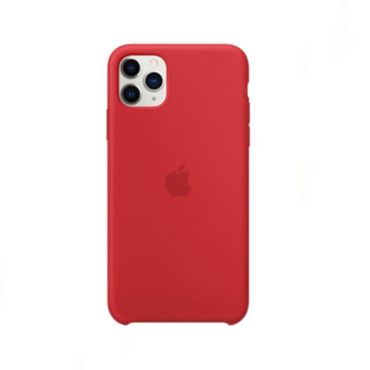 APPLE - Case Silicona Para Iphone 13 Pro Max ROJO + Mica de Vidrio