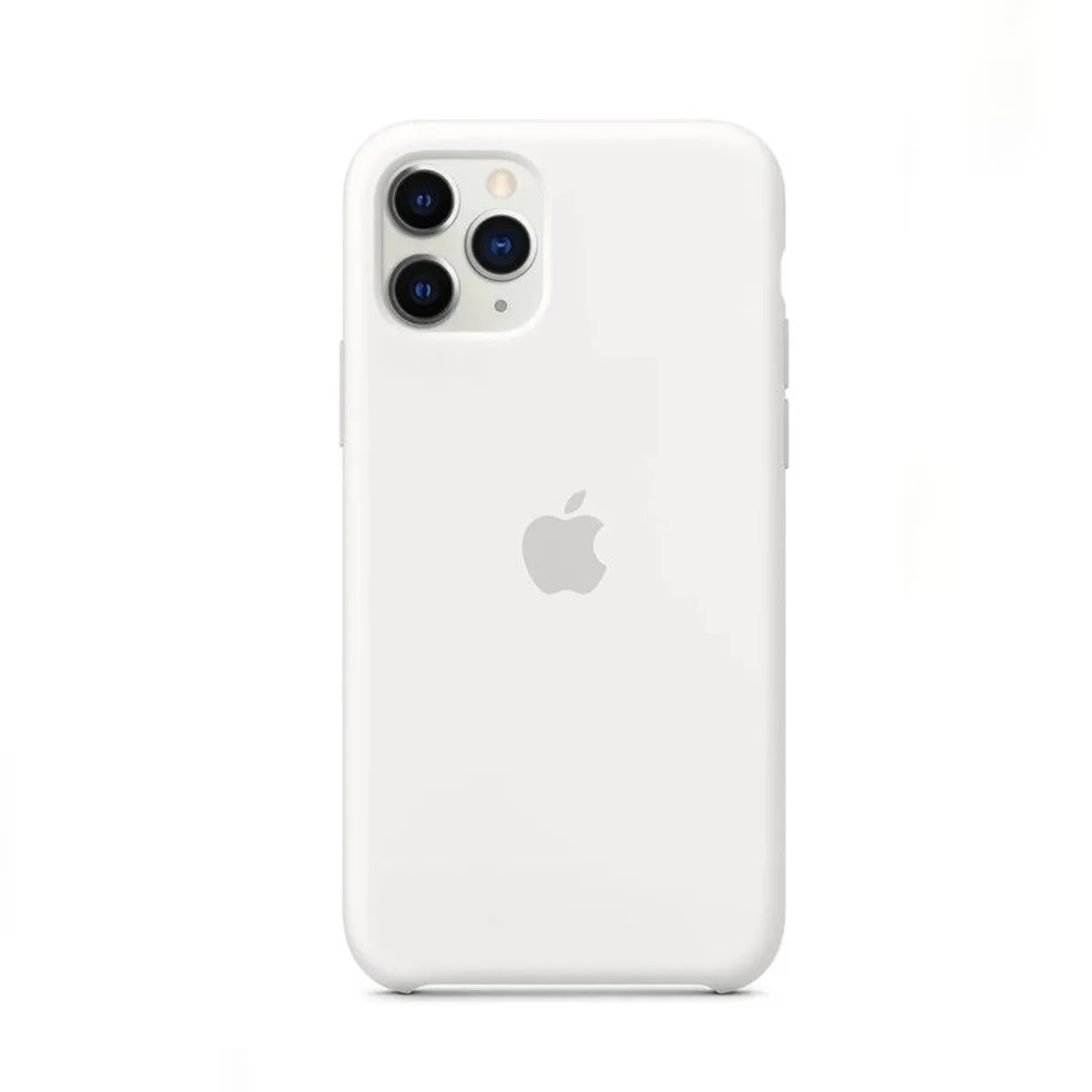 APPLE - Case Silicona Para Iphone 14 Plus BLANCO + Mica de Vidrio