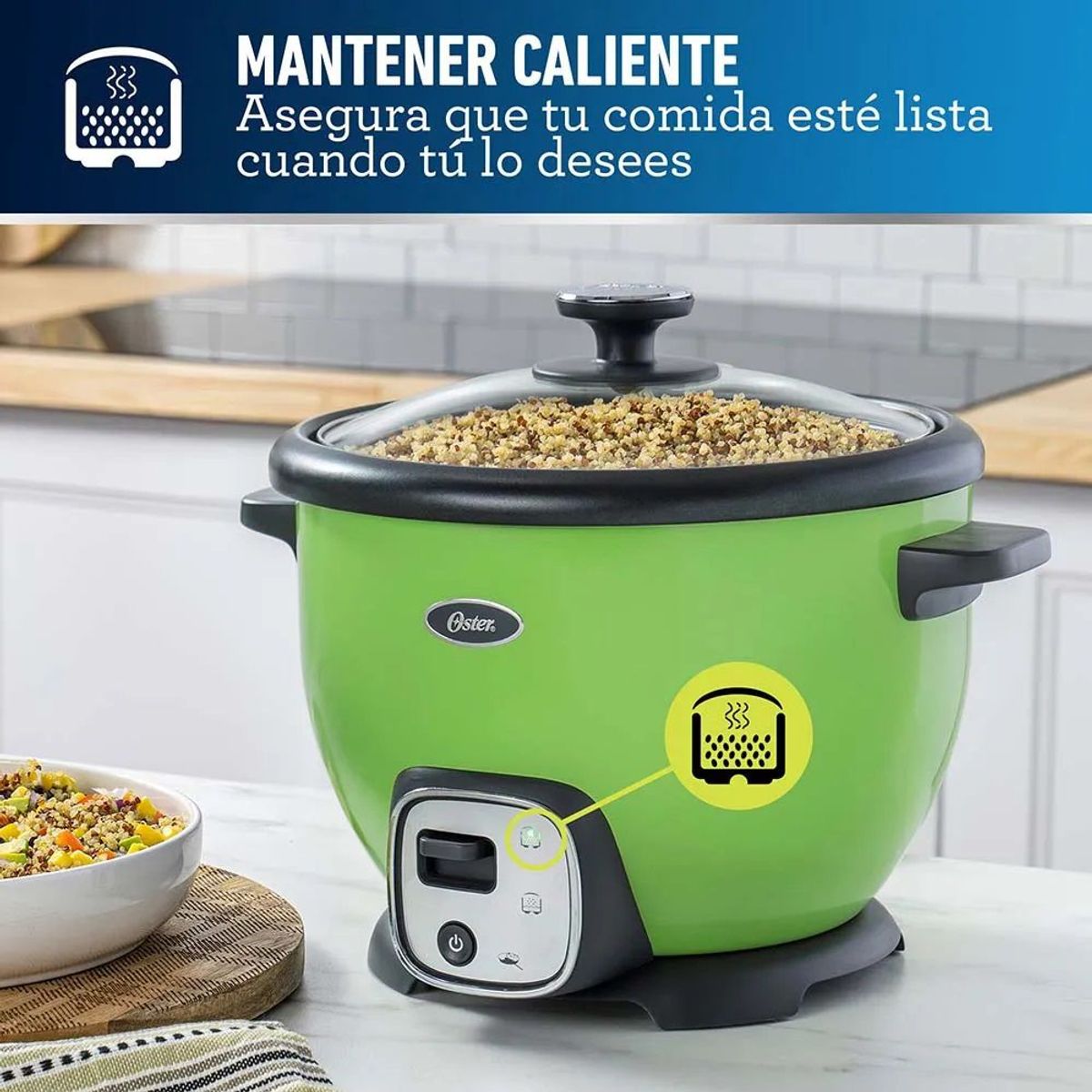 OSTER - Olla Arrocera Oster Con Función Sofrito 1.8 lts Verde