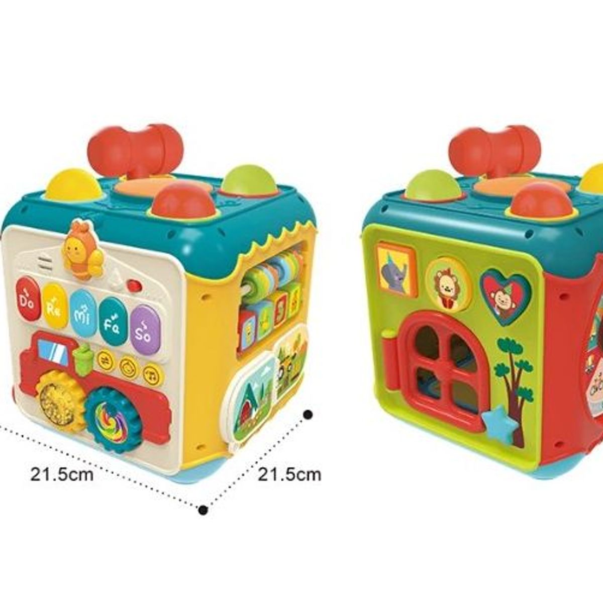 GENERICO - Cubo Interactivo Infantil con Múltiples Actividades