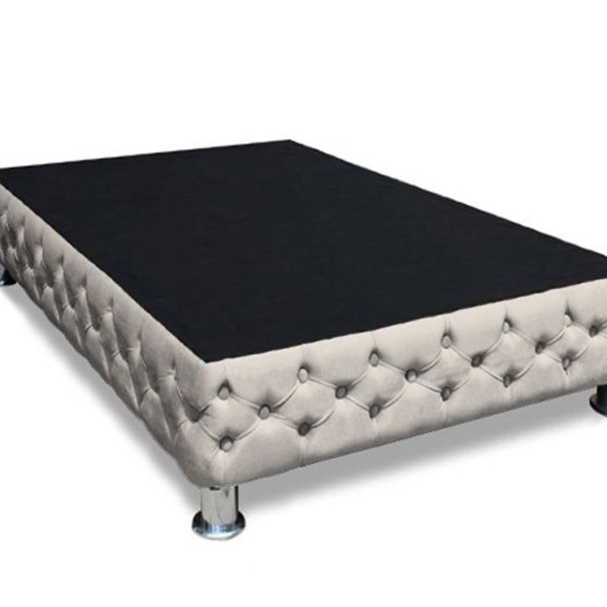 BARAKA HOME - Base De Cama Aarhus 1.5 plz - Ivory