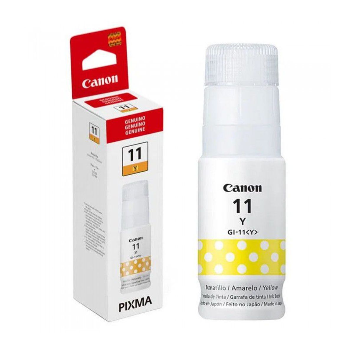 CANON - Botella de Tinta CANON GI-11 AMARILLO YELLOW