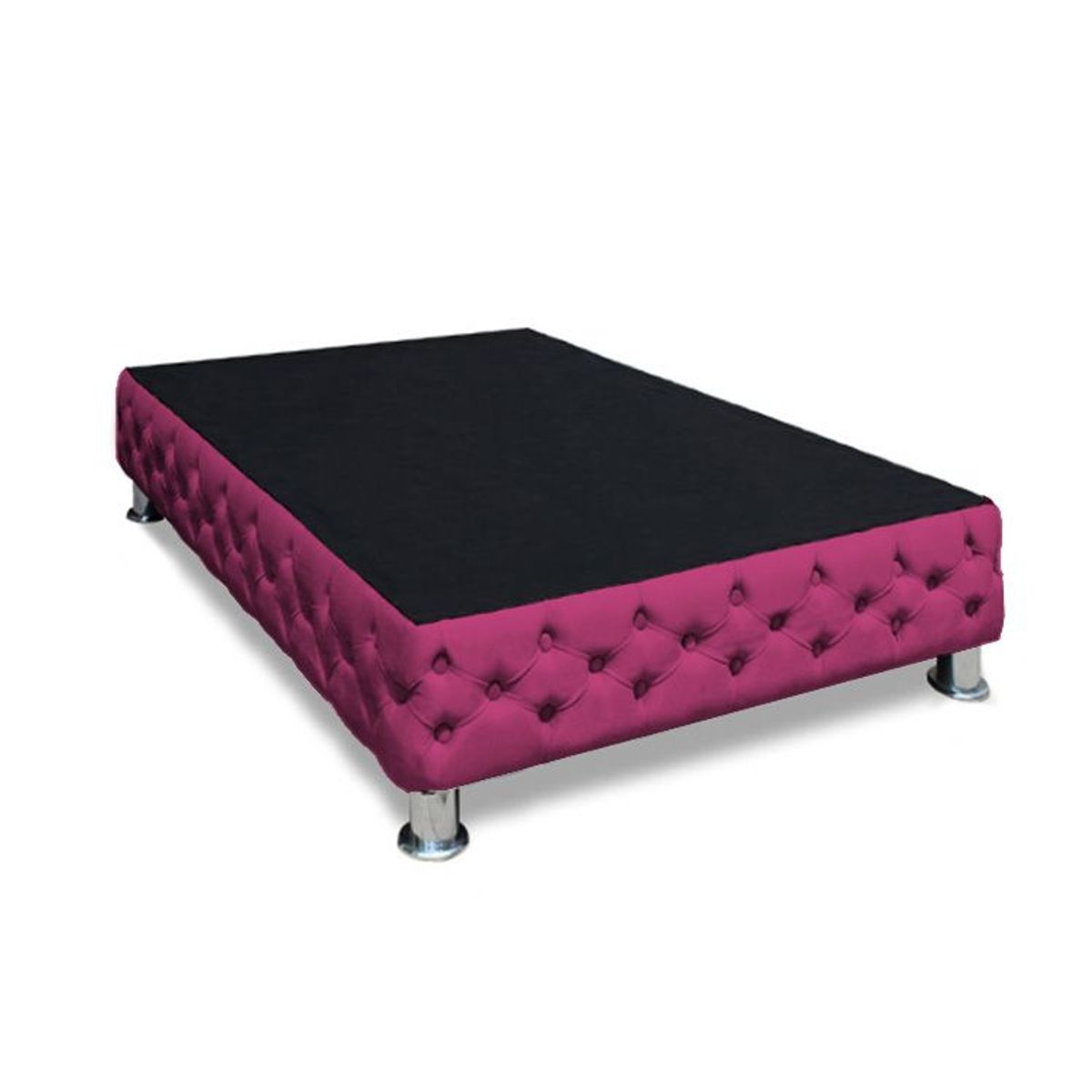 BARAKA HOME - Base De Cama Aarhus 1.5 plz - Fucsia