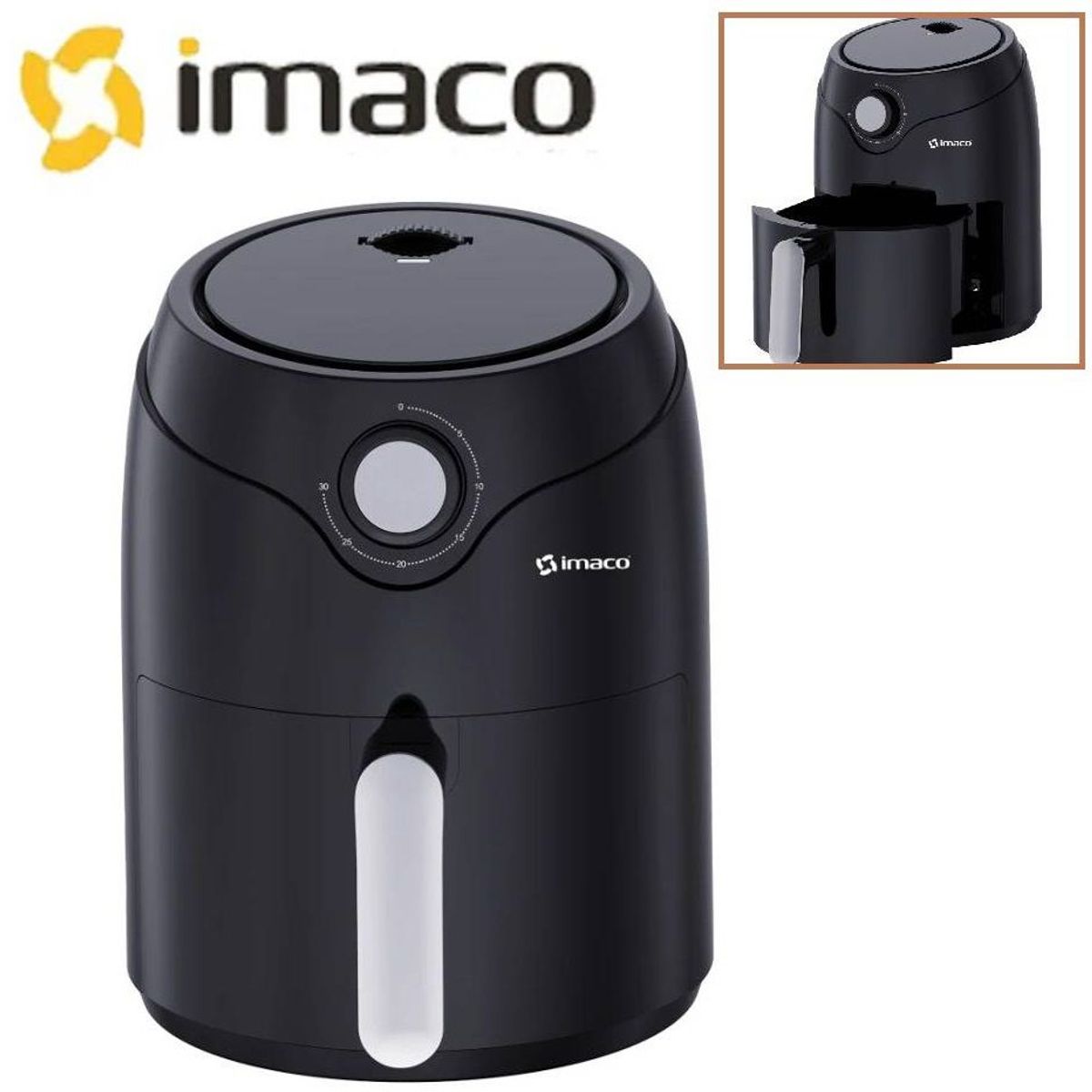 IMACO - Freidora de aire 2L imaco AF1880