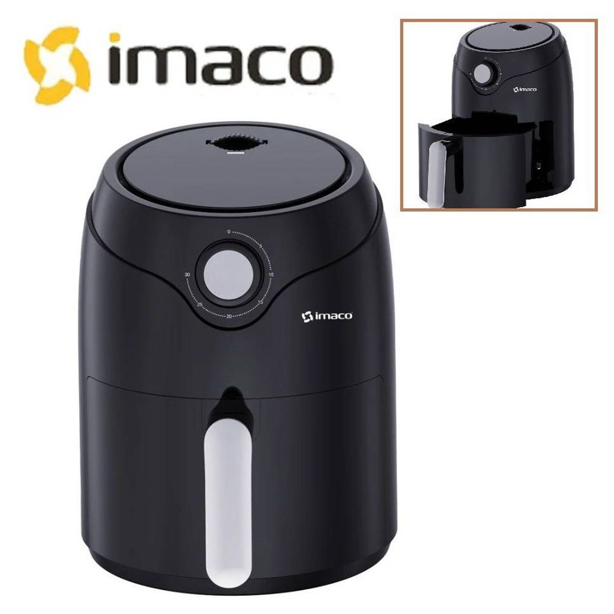 IMACO - Freidora de aire 2L imaco AF1880