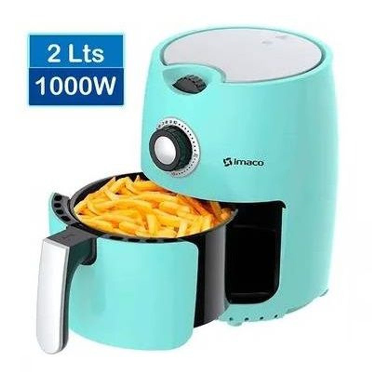 IMACO - Freidora de Aire 2Lt Imaco AF2100 Turquesa