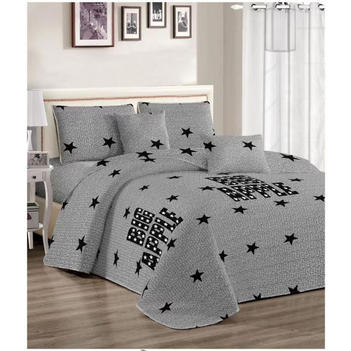 GENERICO - JUEGO DE SÁBANAS PALMERAS DE 2 PLAZAS