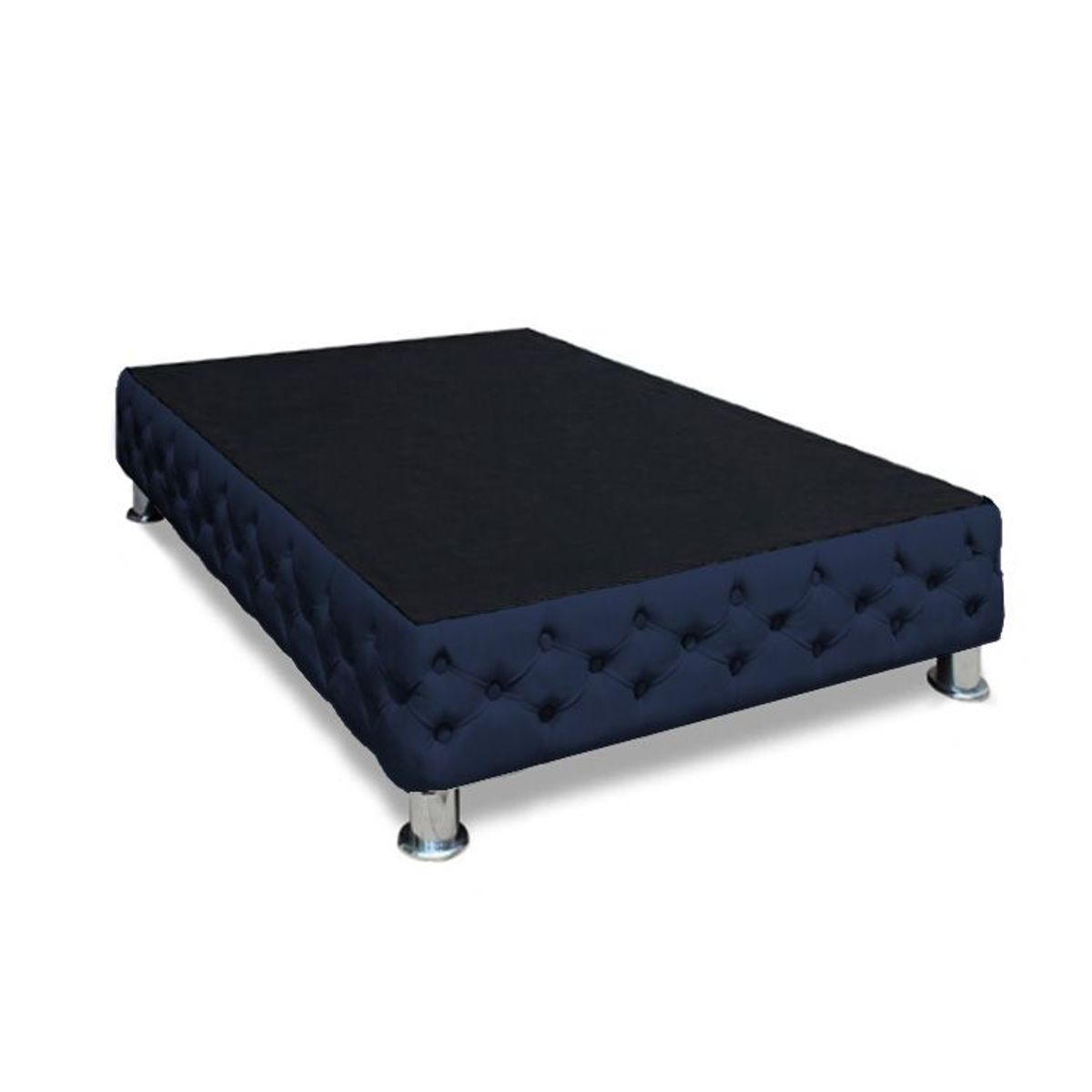 BARAKA HOME - Base De Cama Aarhus 1.5 plz - Azul Marino