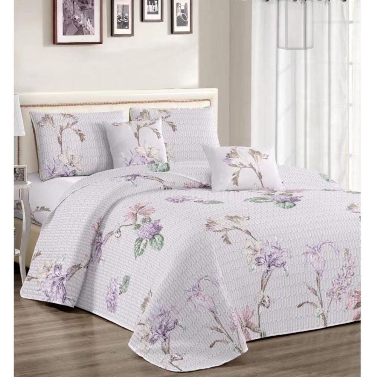 GENERICO - JUEGO DE SÁBANAS PALMERAS DE 2 PLAZAS