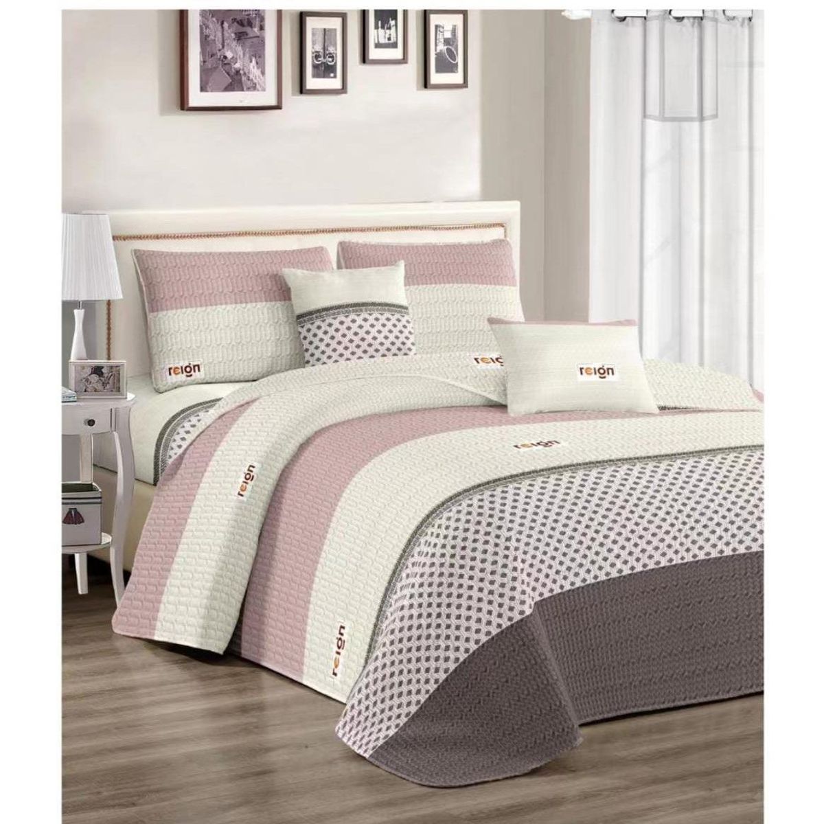 GENERICO - JUEGO DE SÁBANAS PALMERAS DE 2 PLAZAS