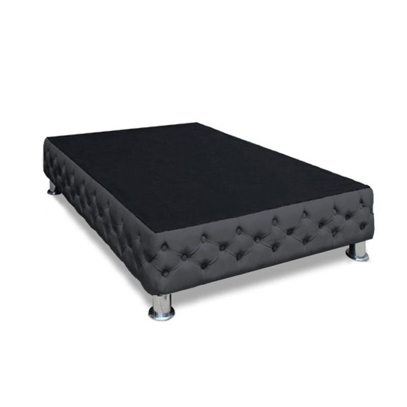 BARAKA HOME - Base De Cama Aarhus 1.5 plz - Gris Oscuro