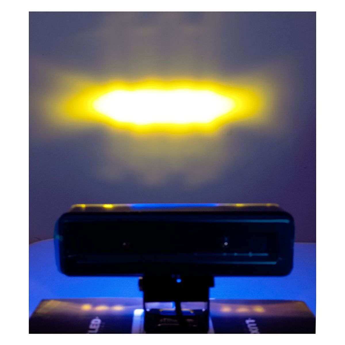 GENERICO - Faro Led Neblinero Platanito 20w Luz Dual 4 Funciones 12v24v