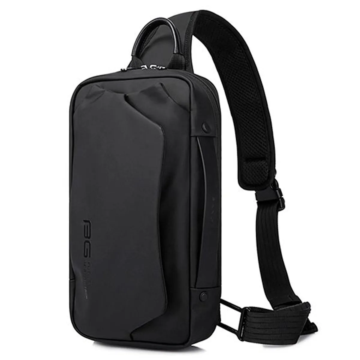 BANGE - MORRAL BANGE DEPORTIVO METALICO NEGRO PARA HOMBRES