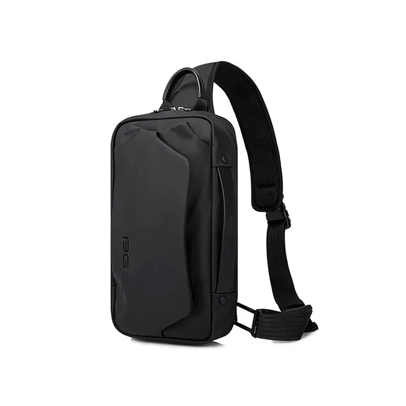 BANGE - MORRAL BANGE DEPORTIVO METALICO NEGRO PARA HOMBRES