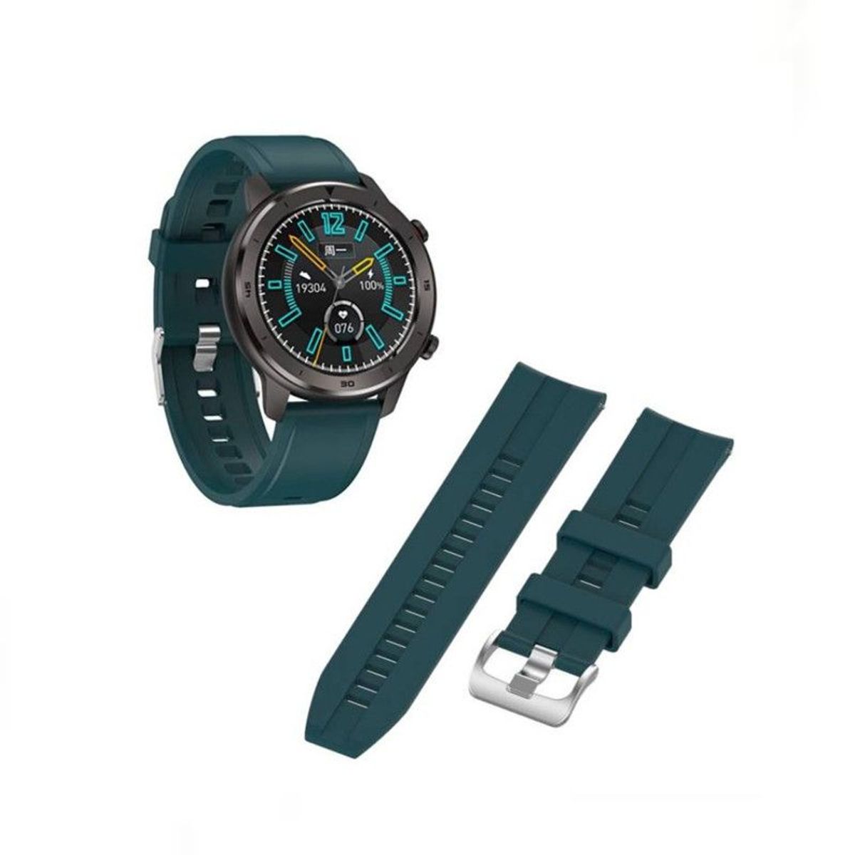 GENERICO - Correa Silicona Para Huawei GT2 46MM - Verde