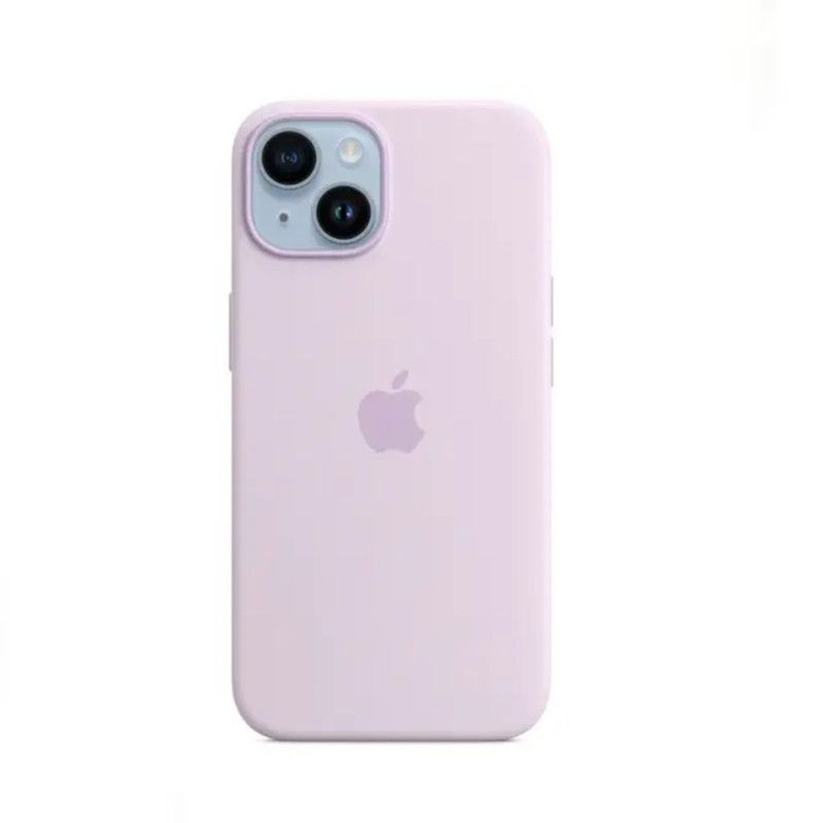 APPLE - Case Silicona Para Iphone 12 o 12 Pro LILA + Mica de Vidrio