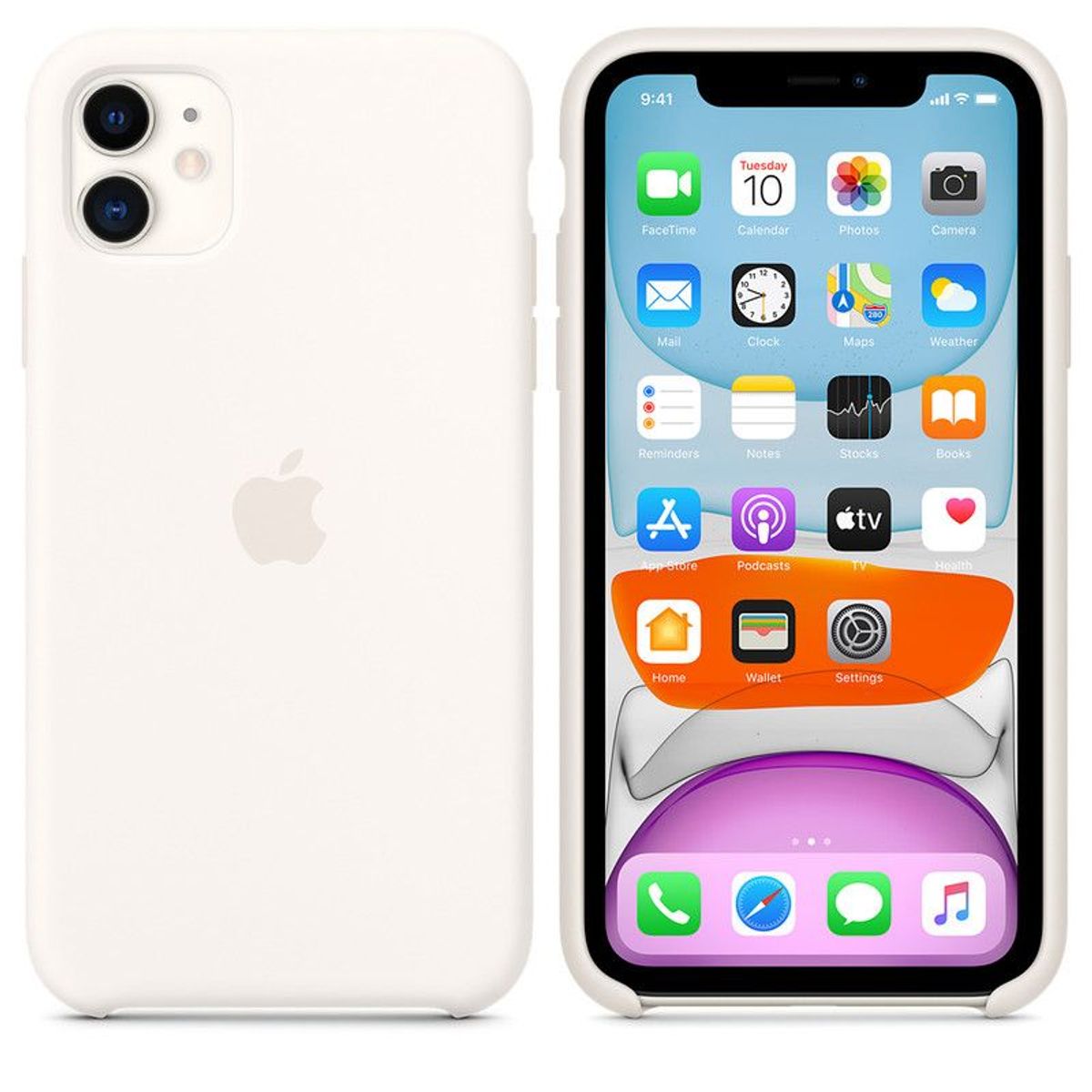 APPLE - Case Silicona Para Iphone 15 Pro - BLANCO