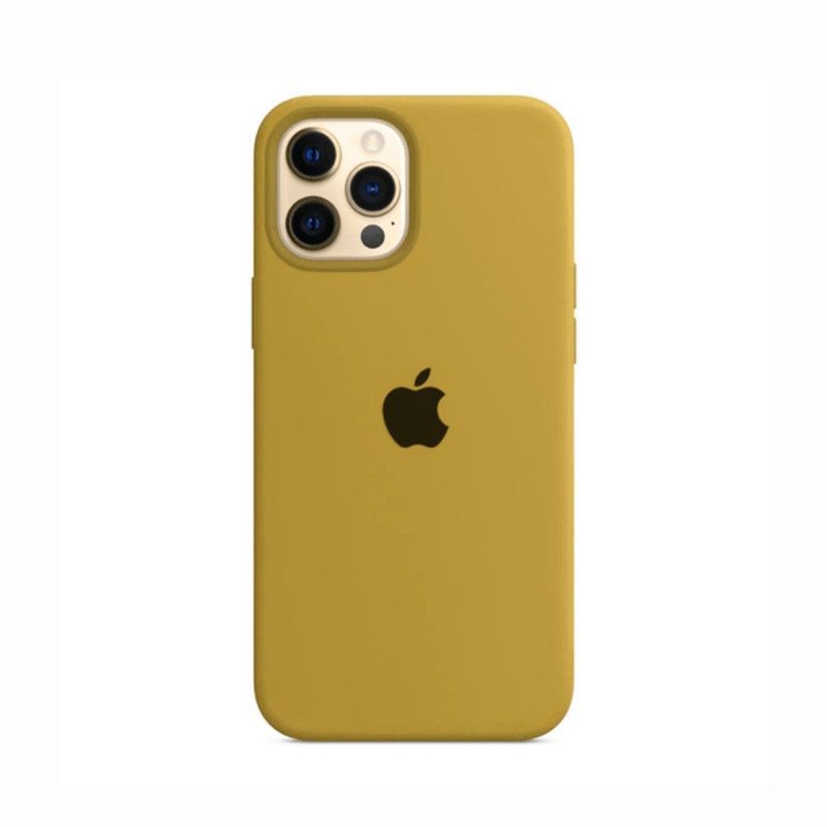 APPLE - Case Silicona Para Iphone 15 Pro - MOSTAZA