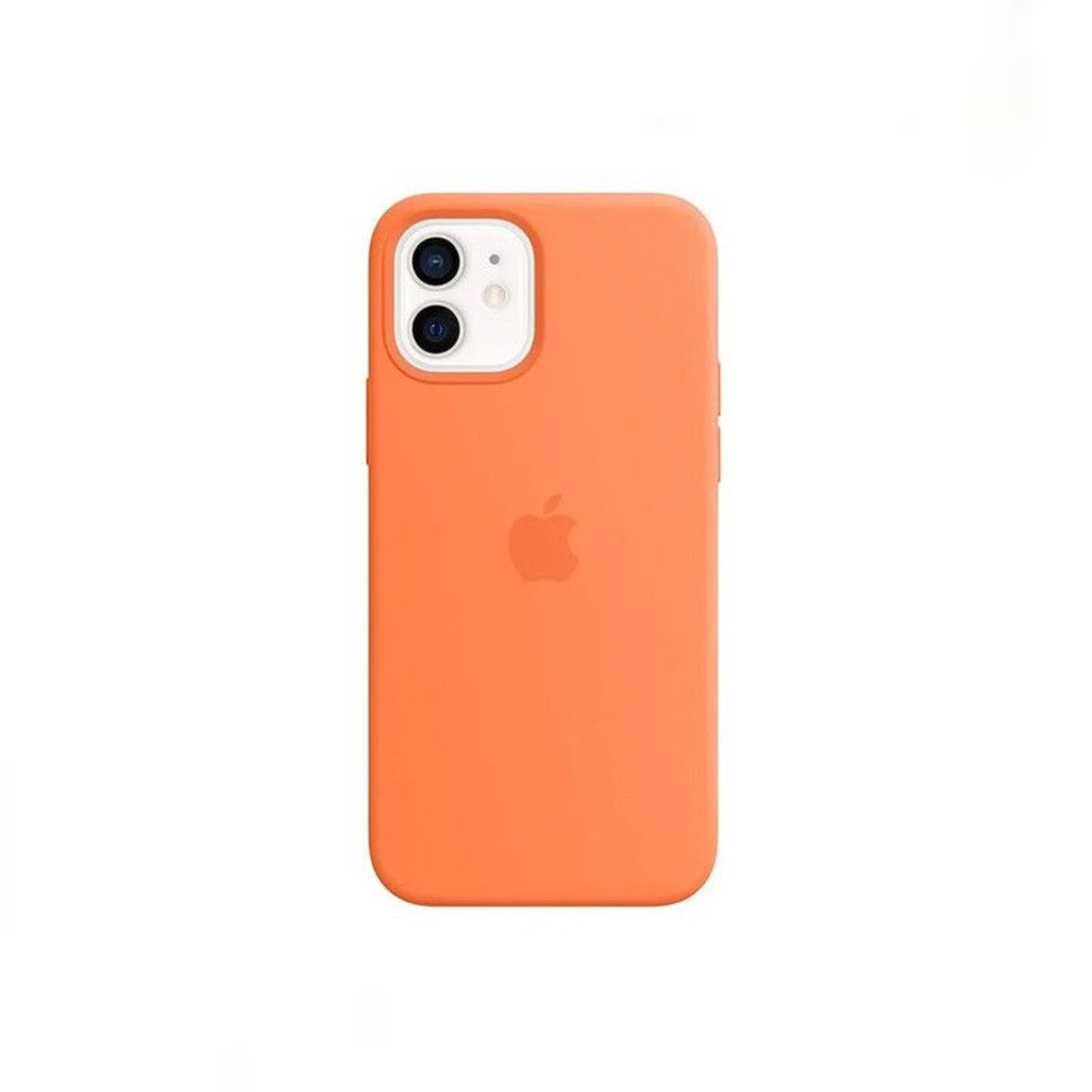 APPLE - Case Silicona Para Iphone 13 Pro NARANJA + Mica de Vidrio